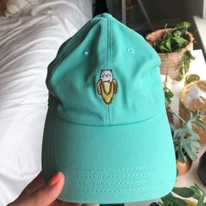 Turquoise Bananya hat